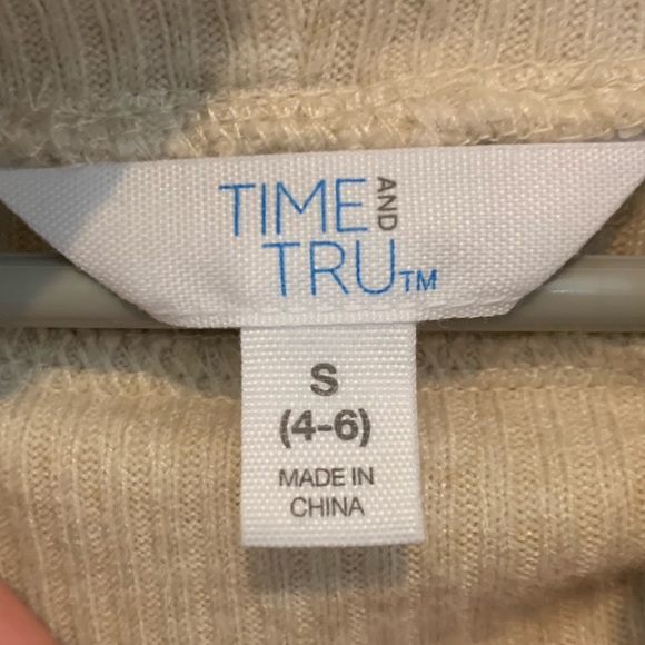 Cream sweater dress. - Picture 2 of 2